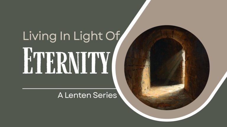 Lenten Sermon Series